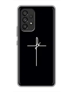 Чехол для Samsung Galaxy A53 (5G) с картинкой «Тонкий крест»