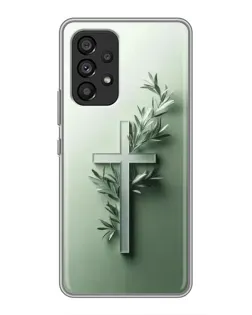 Чехол для Samsung Galaxy A53 (5G) с картинкой «Оливковая ветвь»
