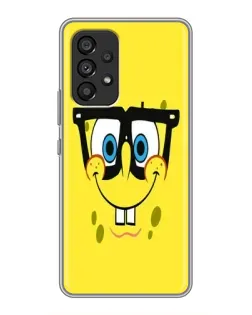 Чохол для Samsung Galaxy A53 (5G) з картинкою «Мінімалістичний Спанч Боб»