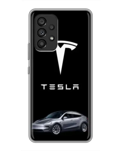Чехол для Samsung Galaxy A53 (5G) с картинкой «Tesla Model Y» Чехол для Samsung Galaxy A53 (5G) с картинкой «Tesla Model Y»