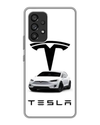 Чехол для Samsung Galaxy A53 (5G) с картинкой «Tesla White Style» Чехол для Samsung Galaxy A53 (5G) с картинкой «Tesla White Style»