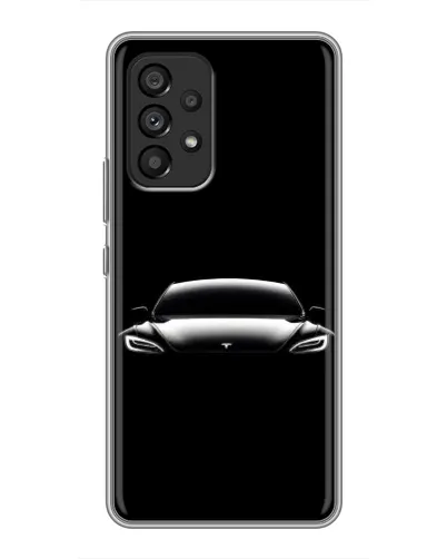 Чехол для Samsung Galaxy A53 (5G) с картинкой «Фары Tesla Night» Чехол для Samsung Galaxy A53 (5G) с картинкой «Фары Tesla Night»