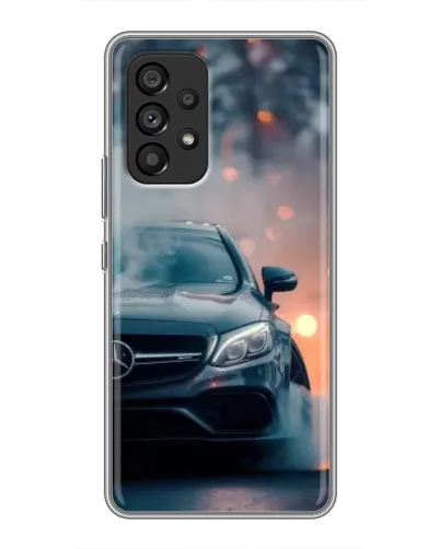 Чехол для Samsung Galaxy A53 (5G) с картинкой «Mercedes — ночной город» Чехол для Samsung Galaxy A53 (5G) с картинкой «Mercedes — ночной город»