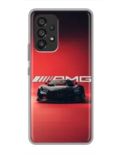Чехол для Samsung Galaxy A53 (5G) с картинкой «Mercedes AMG — красная линия»