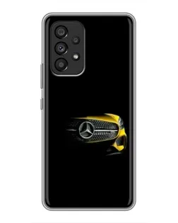 Чехол для Samsung Galaxy A53 (5G) с картинкой «Mercedes — ретро стиль»