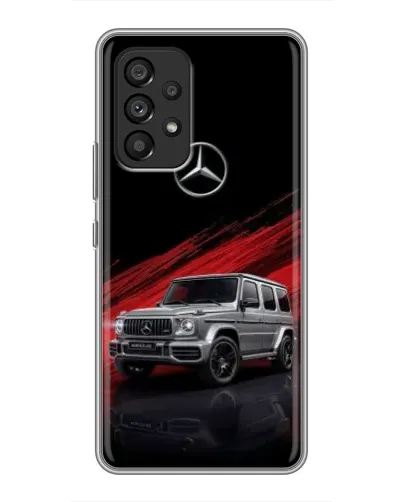 Чехол для Samsung Galaxy A53 (5G) с картинкой «Mercedes G-Class красный» Чехол для Samsung Galaxy A53 (5G) с картинкой «Mercedes G-Class красный»