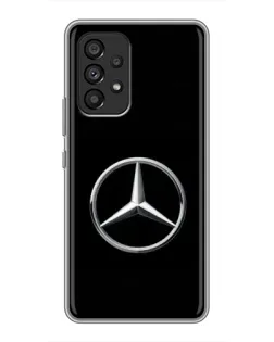 Чехол для Samsung Galaxy A53 (5G) с картинкой «Mercedes классический лого»