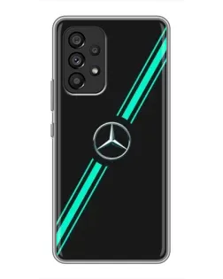 Чехол для Samsung Galaxy A53 (5G) с картинкой «Спортивные линии Mercedes»