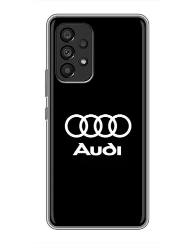 Чехол для Samsung Galaxy A53 (5G) с картинкой «Классическое лого Audi» Чехол для Samsung Galaxy A53 (5G) с картинкой «Классическое лого Audi»