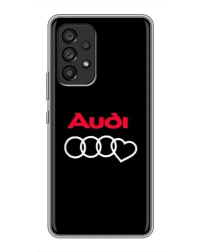 Чехол для Samsung Galaxy A53 (5G) с картинкой «Логотип Audi Heart» Чехол для Samsung Galaxy A53 (5G) с картинкой «Логотип Audi Heart»