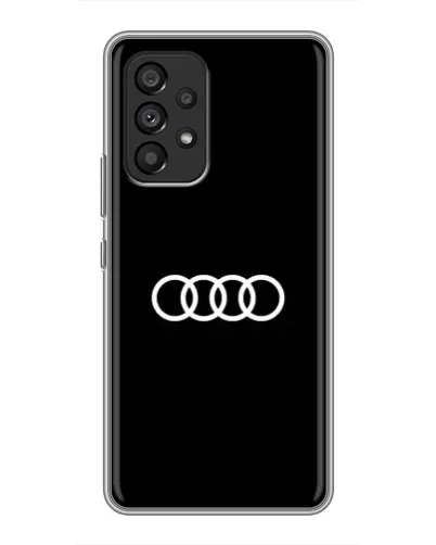 Чехол для Samsung Galaxy A53 (5G) с картинкой «Audi White Logo» Чехол для Samsung Galaxy A53 (5G) с картинкой «Audi White Logo»