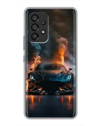 Чохол для Samsung Galaxy A53 (5G) з картинкою «Lamborghini димна естетика»