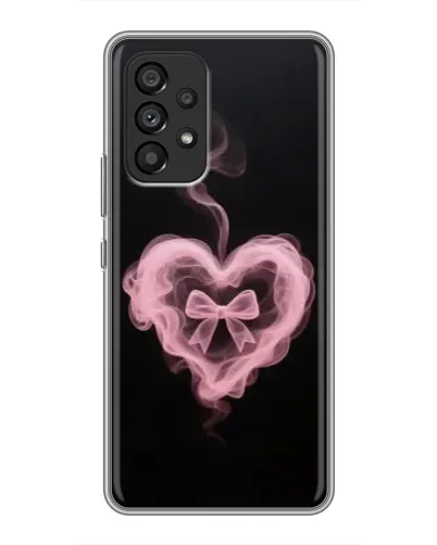 Чехол для Samsung Galaxy A53 (5G) с картинкой «Дымчатое сердце»