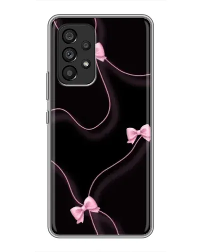 Чехол для Samsung Galaxy A53 (5G) с картинкой «Розовые ленты»