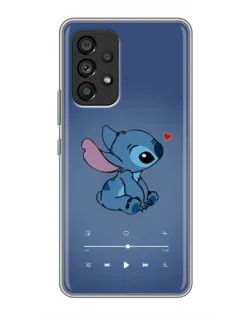 Чехол для Samsung Galaxy A53 (5G) с картинкой «Музыкальный Stitch» Чехол для Samsung Galaxy A53 (5G) с картинкой «Музыкальный Stitch»