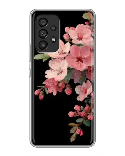 Чохол для Samsung Galaxy A53 (5G) з картинкою «Рожева гілка сакури»
