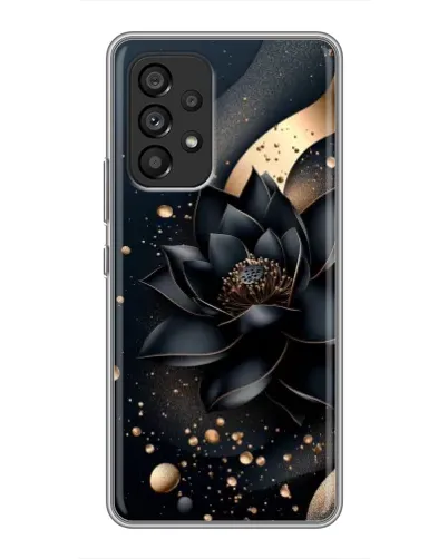 Чохол для Samsung Galaxy A53 (5G) з картинкою «Чорний лотос»