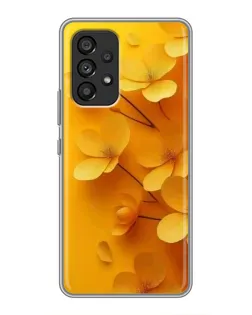 Чохол для Samsung Galaxy A53 (5G) з картинкою «Золоті пелюстки»