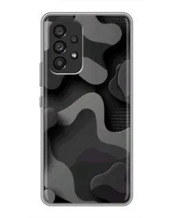 Чехол для Samsung Galaxy A53 (5G) с картинкой «Темный абстрактный камуфляж» Чехол для Samsung Galaxy A53 (5G) с картинкой «Темный абстрактный камуфляж»