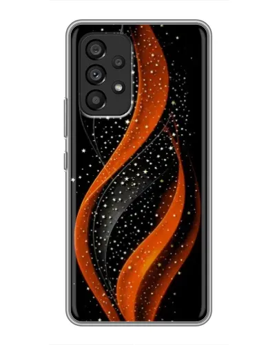 Чехол для Samsung Galaxy A53 (5G) с картинкой «Огненная звездная волна»