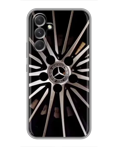 Чехол для Samsung Galaxy A54 с картинкой «Диск Mercedes»