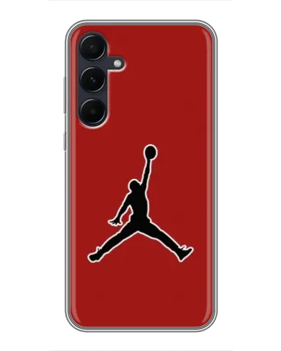 Чехол для Samsung Galaxy A55 с картинкой «Jordan Red Back» Чехол для Samsung Galaxy A55 с картинкой «Jordan Red Back»