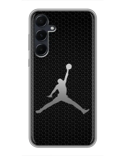 Чехол для Samsung Galaxy A55 с картинкой «Jordan Dark Carbon» Чехол для Samsung Galaxy A55 с картинкой «Jordan Dark Carbon»