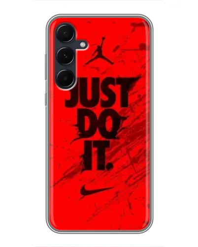 Чехол для Samsung Galaxy A55 с картинкой «Nike Just Do It» Чехол для Samsung Galaxy A55 с картинкой «Nike Just Do It»