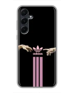 Чехол для Samsung Galaxy A55 с картинкой «Adidas Hands»