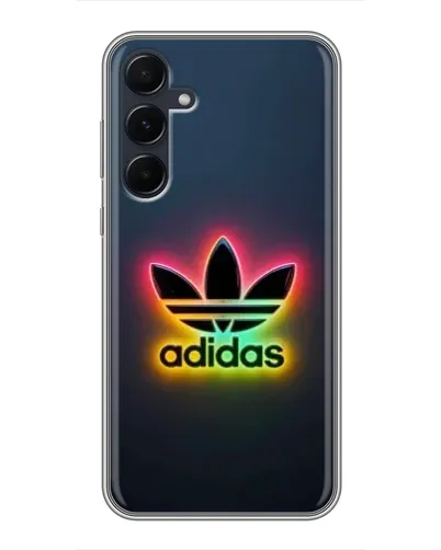 Чехол для Samsung Galaxy A55 с картинкой «Неоновый Adidas» Чехол для Samsung Galaxy A55 с картинкой «Неоновый Adidas»