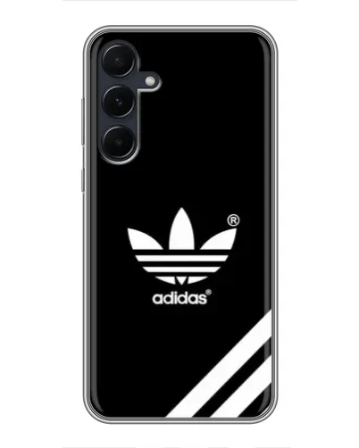 Чехол для Samsung Galaxy A55 с картинкой «Adidas с диагональными полосами» Чехол для Samsung Galaxy A55 с картинкой «Adidas с диагональными полосами»