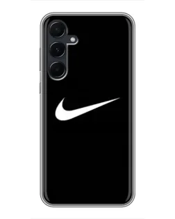 Чехол для Samsung Galaxy A55 с картинкой «Минималистический Найк»