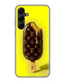 Чехол для Samsung Galaxy A55 с картинкой «Мороженое от LV»