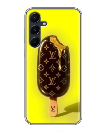 Чехол для Samsung Galaxy A55 с картинкой «Мороженое от LV»