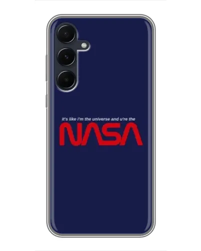 Чехол для Samsung Galaxy A55 с картинкой «NASA — глубокий космос»