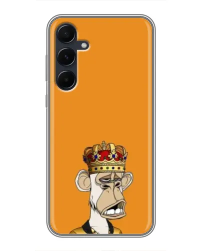 Чехол для Samsung Galaxy A55 с картинкой «Золотая обезьяна Bored Ape» Чехол для Samsung Galaxy A55 с картинкой «Золотая обезьяна Bored Ape»