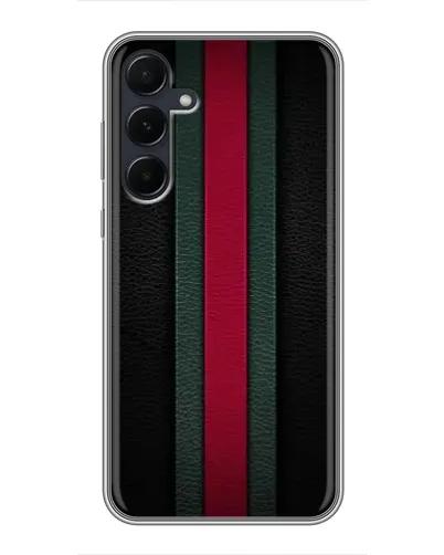 Чехол для Samsung Galaxy A55 с картинкой «Gucci — неоновая линия»
