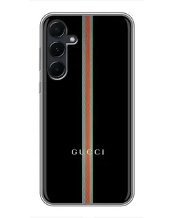 Чехол для Samsung Galaxy A55 с картинкой «Gucci — строгая линия» Чехол для Samsung Galaxy A55 с картинкой «Gucci — строгая линия»