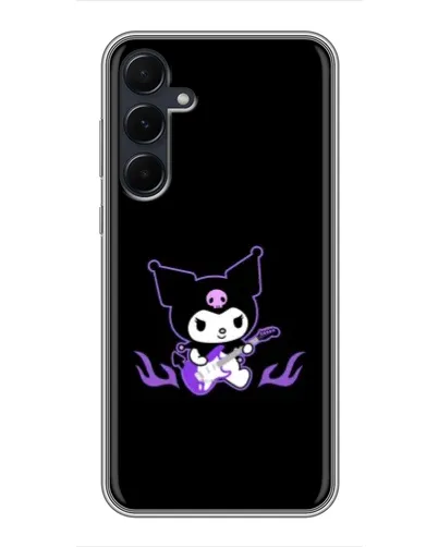 Чехол для Samsung Galaxy A55 с картинкой «Электрическая Kuromi»