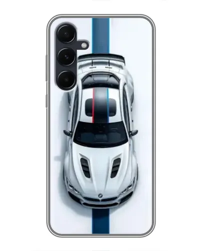 Чехол для Samsung Galaxy A55 с картинкой «Вид сверху — BMW M» Чехол для Samsung Galaxy A55 с картинкой «Вид сверху — BMW M»