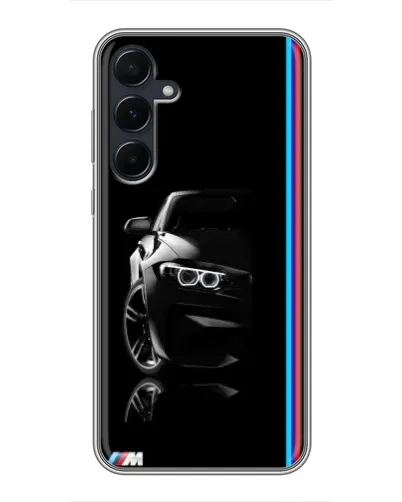 Чехол для Samsung Galaxy A55 с картинкой «Силуэт BMW в темноте» Чехол для Samsung Galaxy A55 с картинкой «Силуэт BMW в темноте»