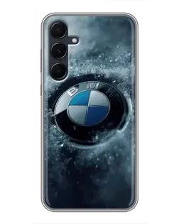 Чохол для Samsung Galaxy A55 з картинкою «Логотип BMW — лід» Чохол для Samsung Galaxy A55 з картинкою «Логотип BMW — лід»