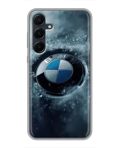 Чохол для Samsung Galaxy A55 з картинкою «Логотип BMW — лід» Чохол для Samsung Galaxy A55 з картинкою «Логотип BMW — лід»