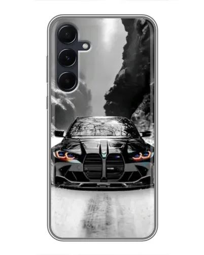 Чохол для Samsung Galaxy A55 з картинкою «BMW — акварельний дрифт» Чохол для Samsung Galaxy A55 з картинкою «BMW — акварельний дрифт»