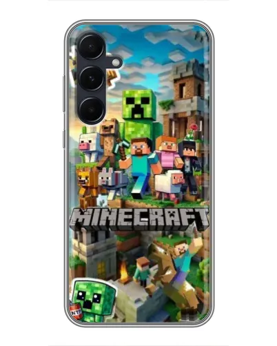 Чехол для Samsung Galaxy A55 с картинкой «Замок Minecraft» Чехол для Samsung Galaxy A55 с картинкой «Замок Minecraft»