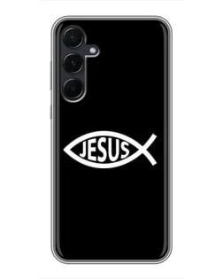 Чехол для Samsung Galaxy A55 с картинкой «Классический Jesus»
