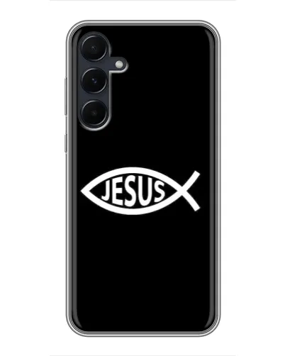 Чехол для Samsung Galaxy A55 с картинкой «Классический Jesus»