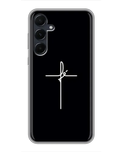 Чехол для Samsung Galaxy A55 с картинкой «Тонкий крест» Чехол для Samsung Galaxy A55 с картинкой «Тонкий крест»