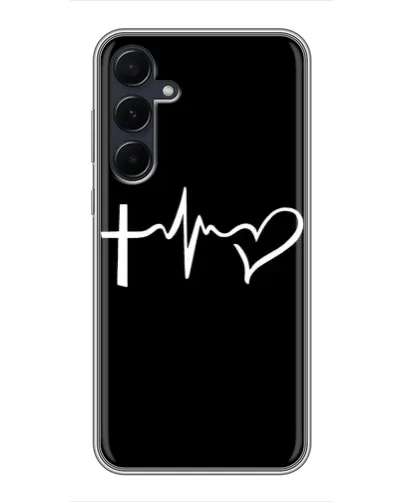 Чехол для Samsung Galaxy A55 с картинкой «Пульс веры» Чехол для Samsung Galaxy A55 с картинкой «Пульс веры»