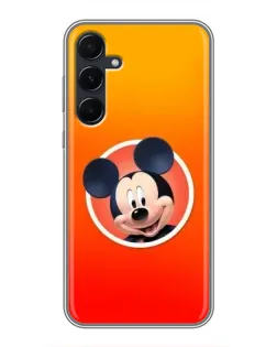 Чехол для Samsung Galaxy A55 с картинкой «Mickey в круге»